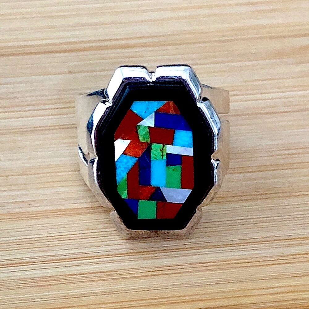 $68 Jay King Estate Ring  Size 10 Sterling Silver  Marked DRT China 925